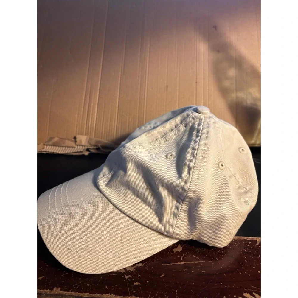 Labrador Dog Cotton Baseball Cap Adjustable Strap Embroidered Logo